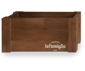 Ящик деревянный брендированный